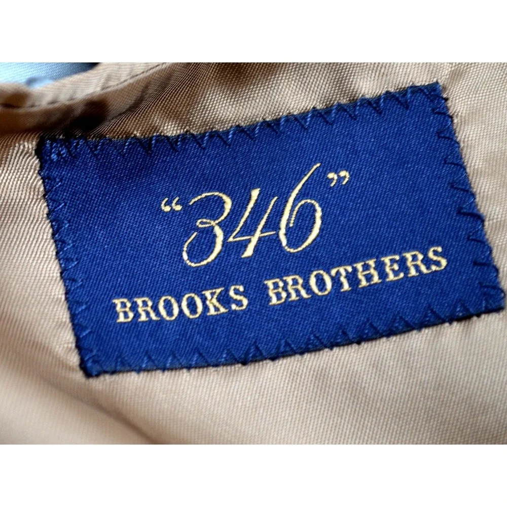 Brooks Brothers 346 Men's 100% Camel Hair Tan Jacket Blazer Sport Coat Size 46 R
